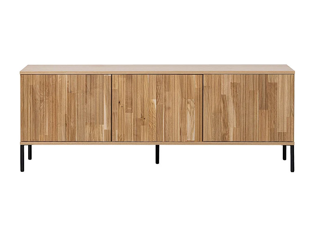 New Gravure - Meuble TV en bois L150cm - Bois clair