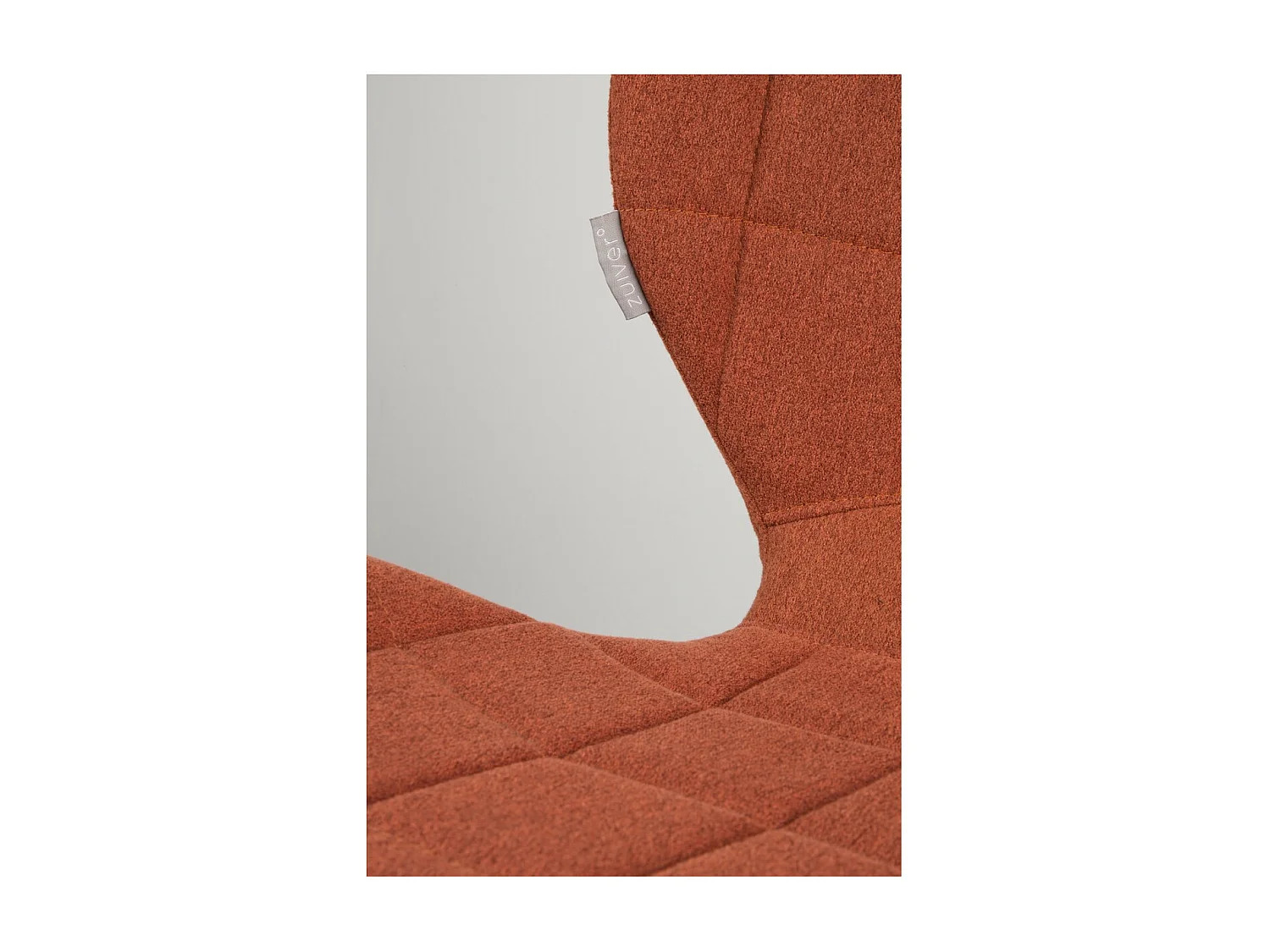 OMG - 2 chaises design en tissu orange