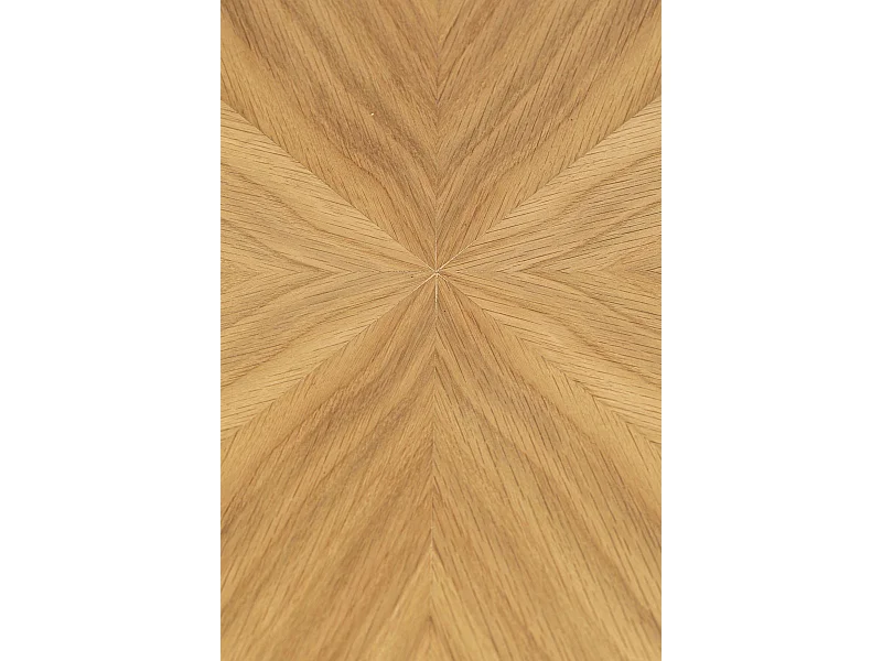 FAB - Table à manger ronde en bois naturel de 120 cm