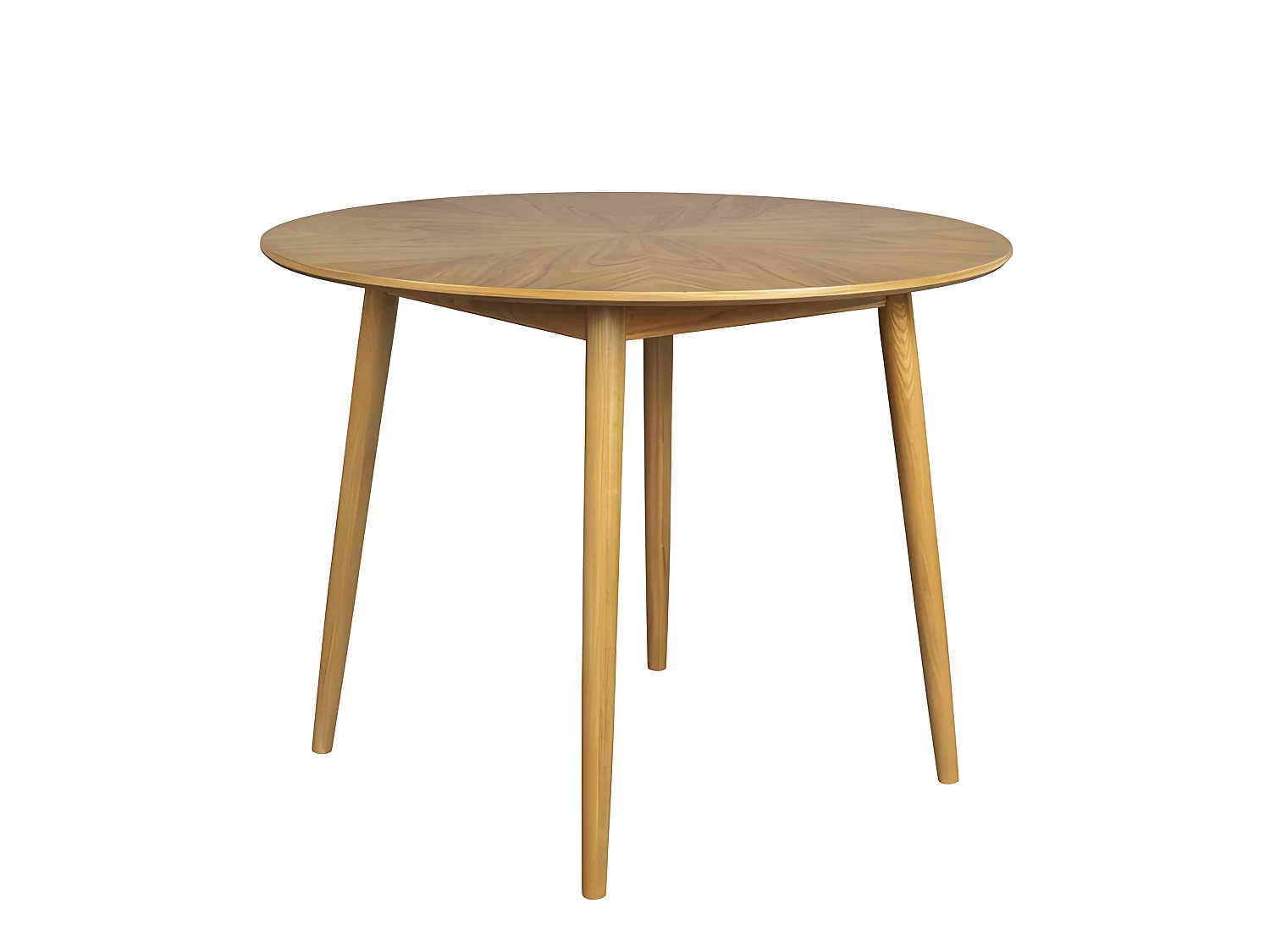 FAB - Table repas ronde en bois D100