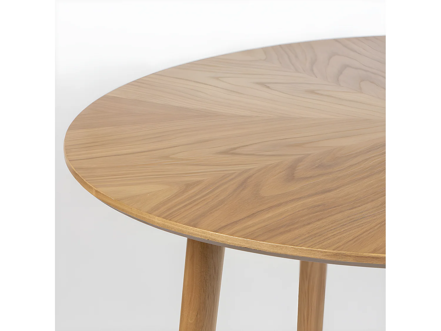 FAB - Table repas ronde en bois D100