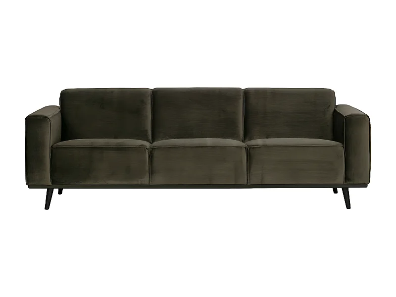 STATEMENT - Canapé 3 places en velours chaleureux