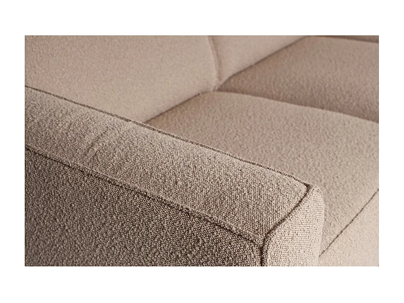 STATEMENT - Divano a 3 posti in tessuto beige