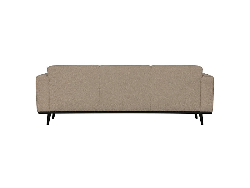 Canapé 4 places en tissu beige STATEMENT
