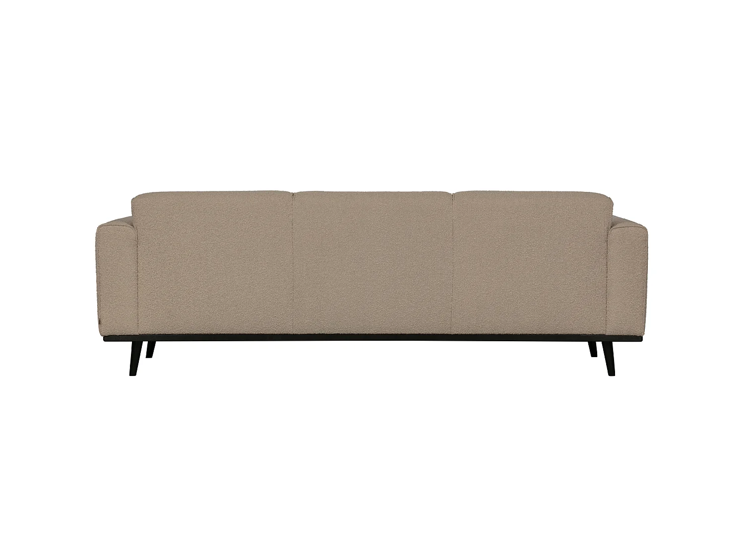 Canapé 4 places en tissu beige STATEMENT