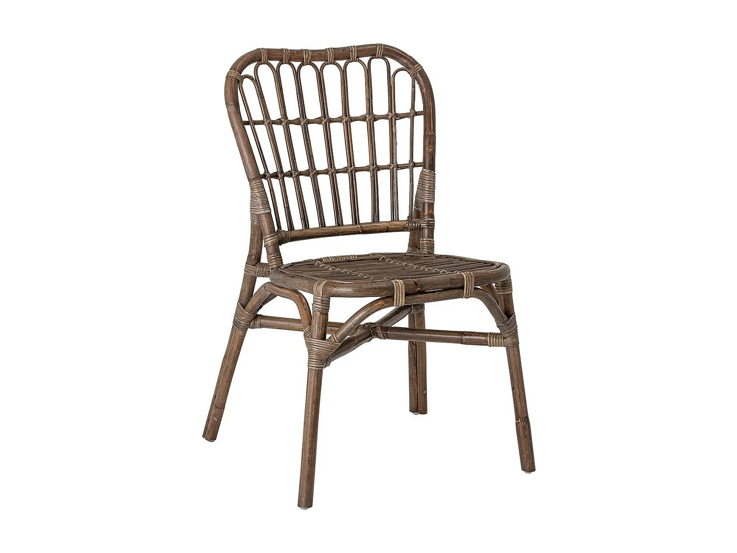 HONEIA - Fauteuil en rotin naturel de style bohème