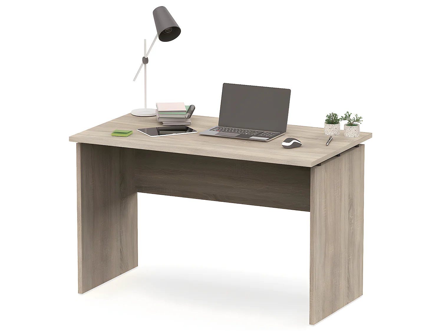Bureau coloris Cambrian - Hauteur 76 x Longueur 120 x Profondeur 68 cm
