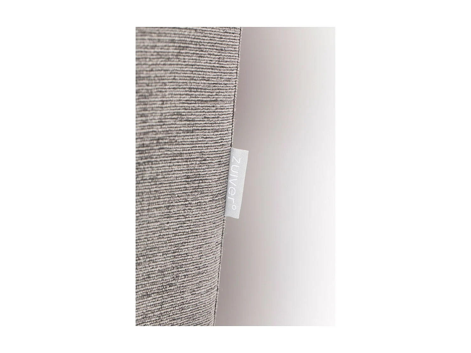 SUMMER - Canapé 3 places en tissu microfibre gris L 230