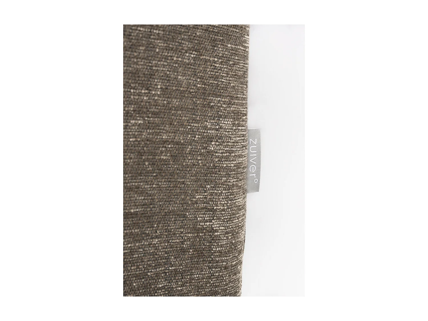 SUMMER - Fauteuil en tissu microfibres marron café - Confort et élégance