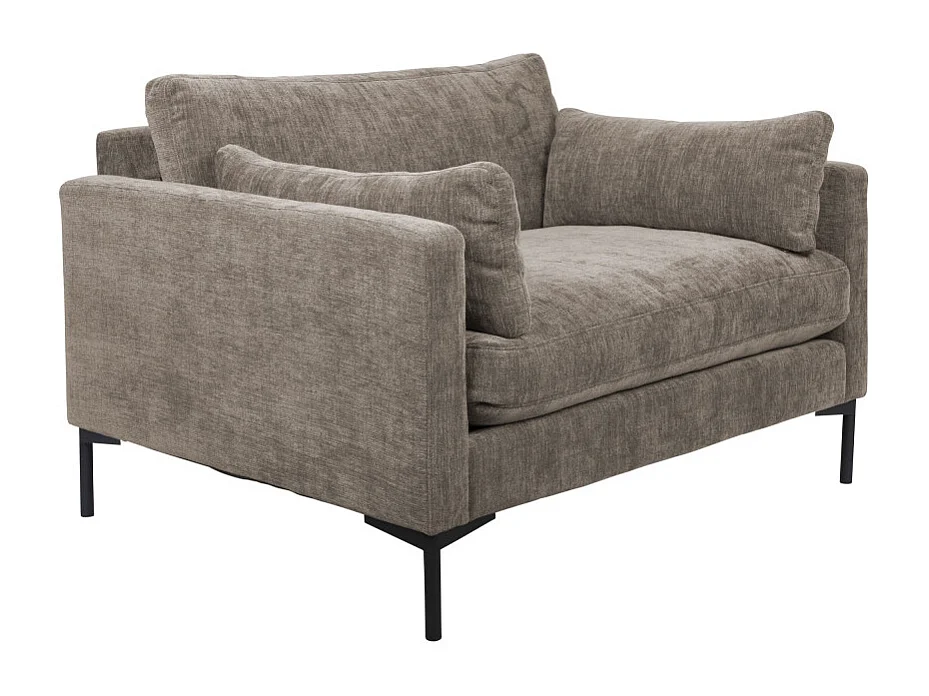 Summer - Fauteuil en tissu - Café