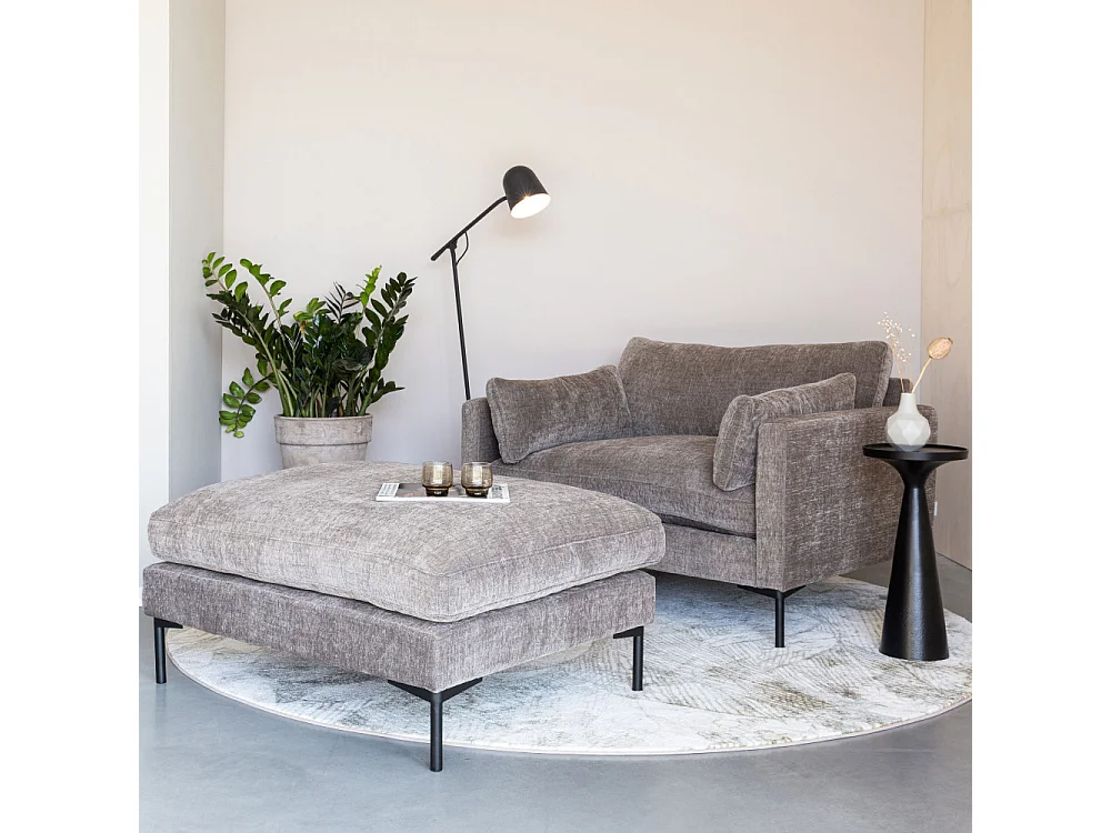 Summer - Fauteuil en tissu - Café