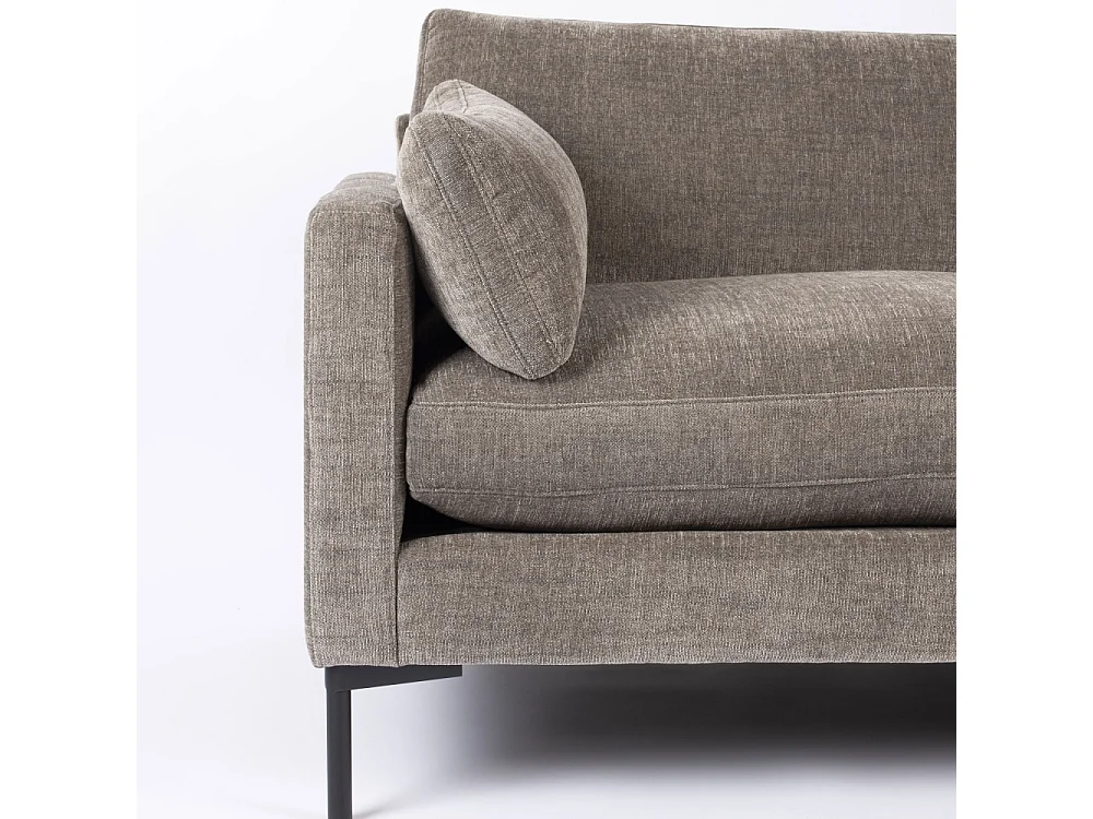 Summer - Fauteuil en tissu - Café