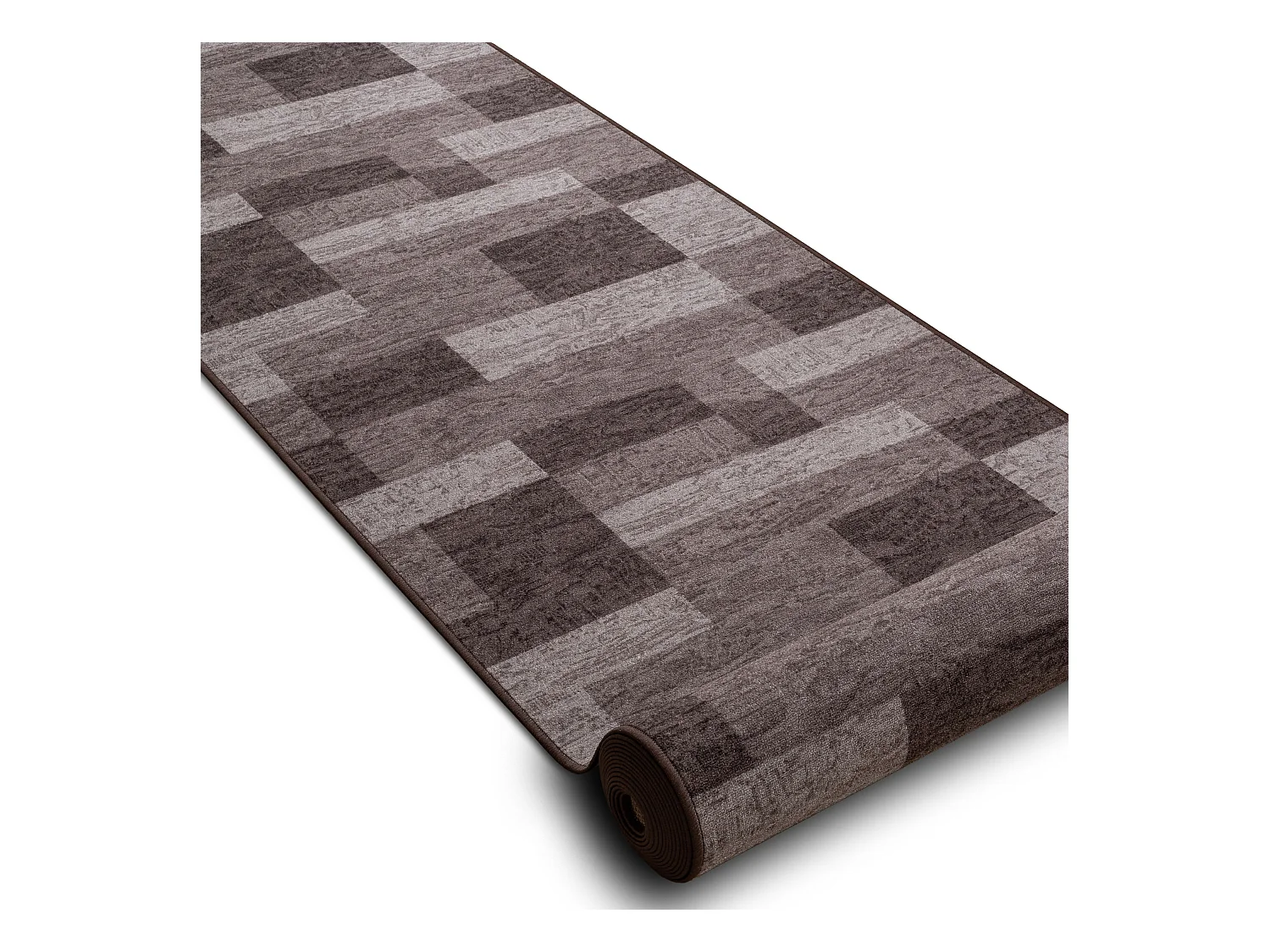 Passadeira antiderrapante ICONA castanho 67x840 cm