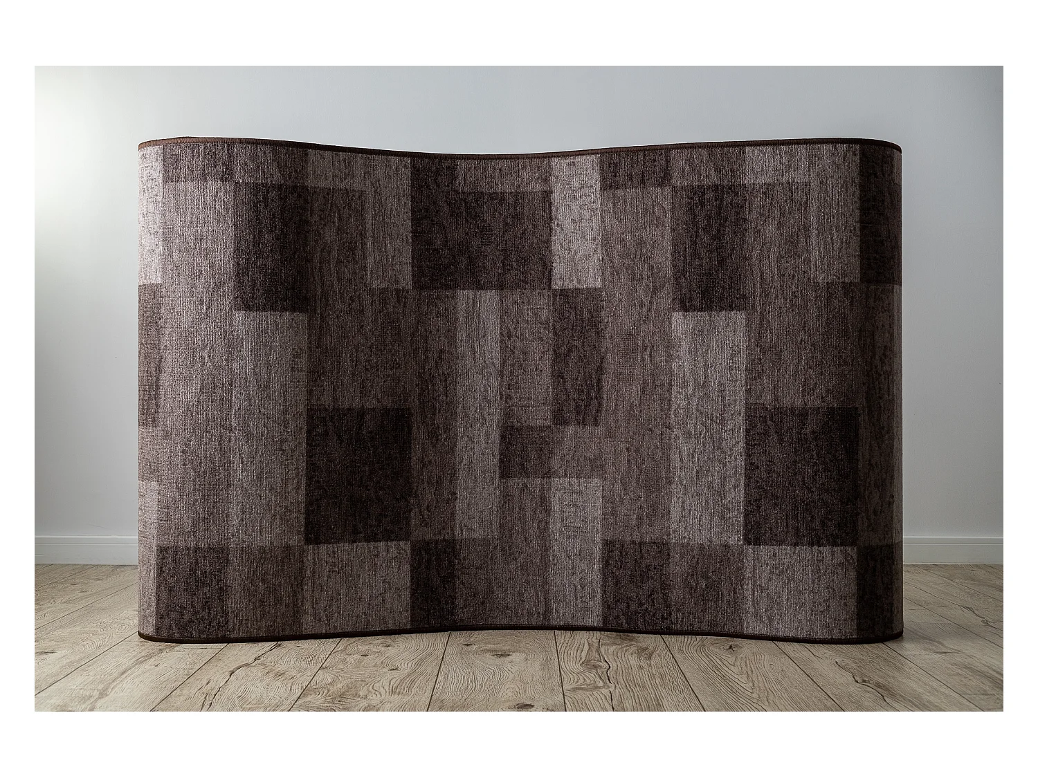 TAPIS DE COULOIR antidérapant ICONA marron 80x830 cm