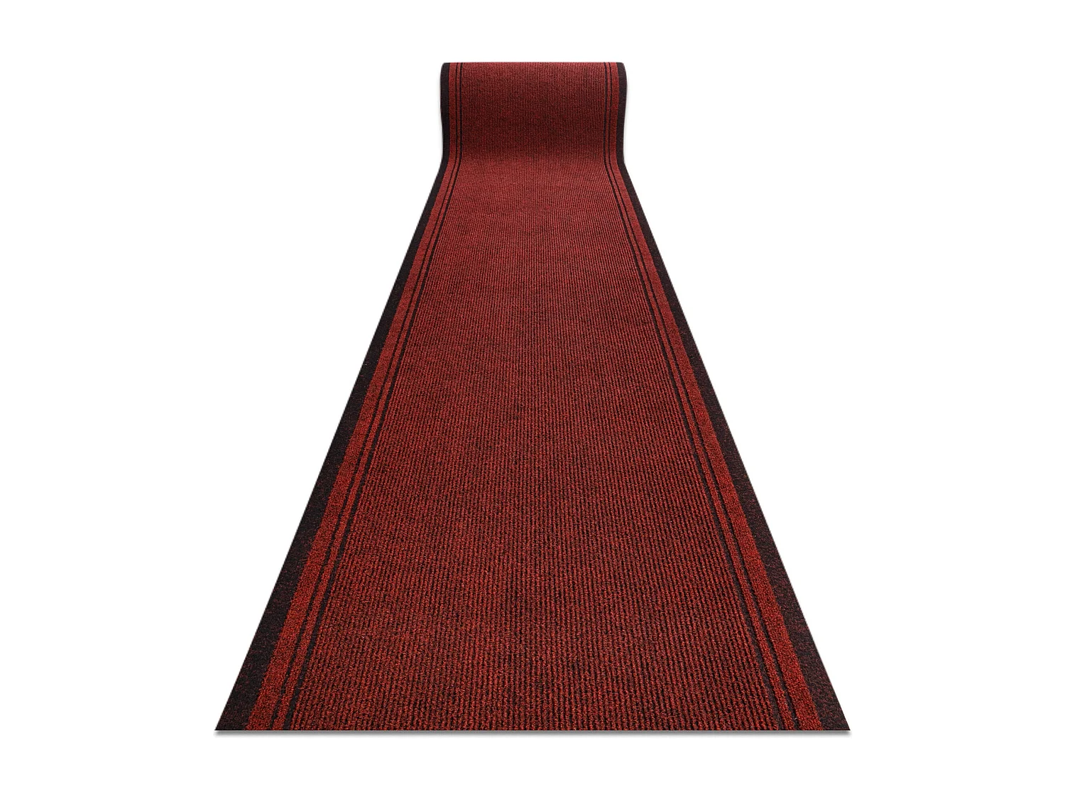 ZERBINO TAPPETTINO GOMMATO MALAGA rosso 3066 100x530 cm