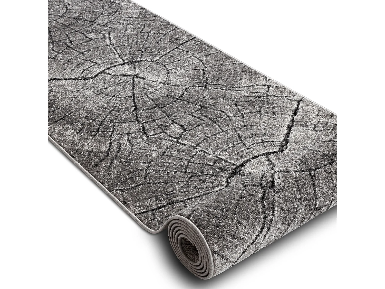 Passatoia SILVER Tronko Albero Legna grigio 70x450 cm