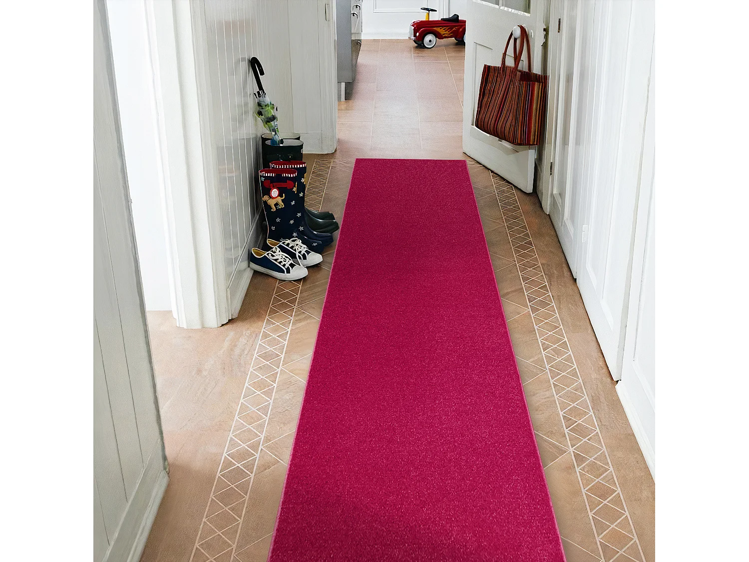 Passadeira ETON 447 cor de rosa 60x330 cm