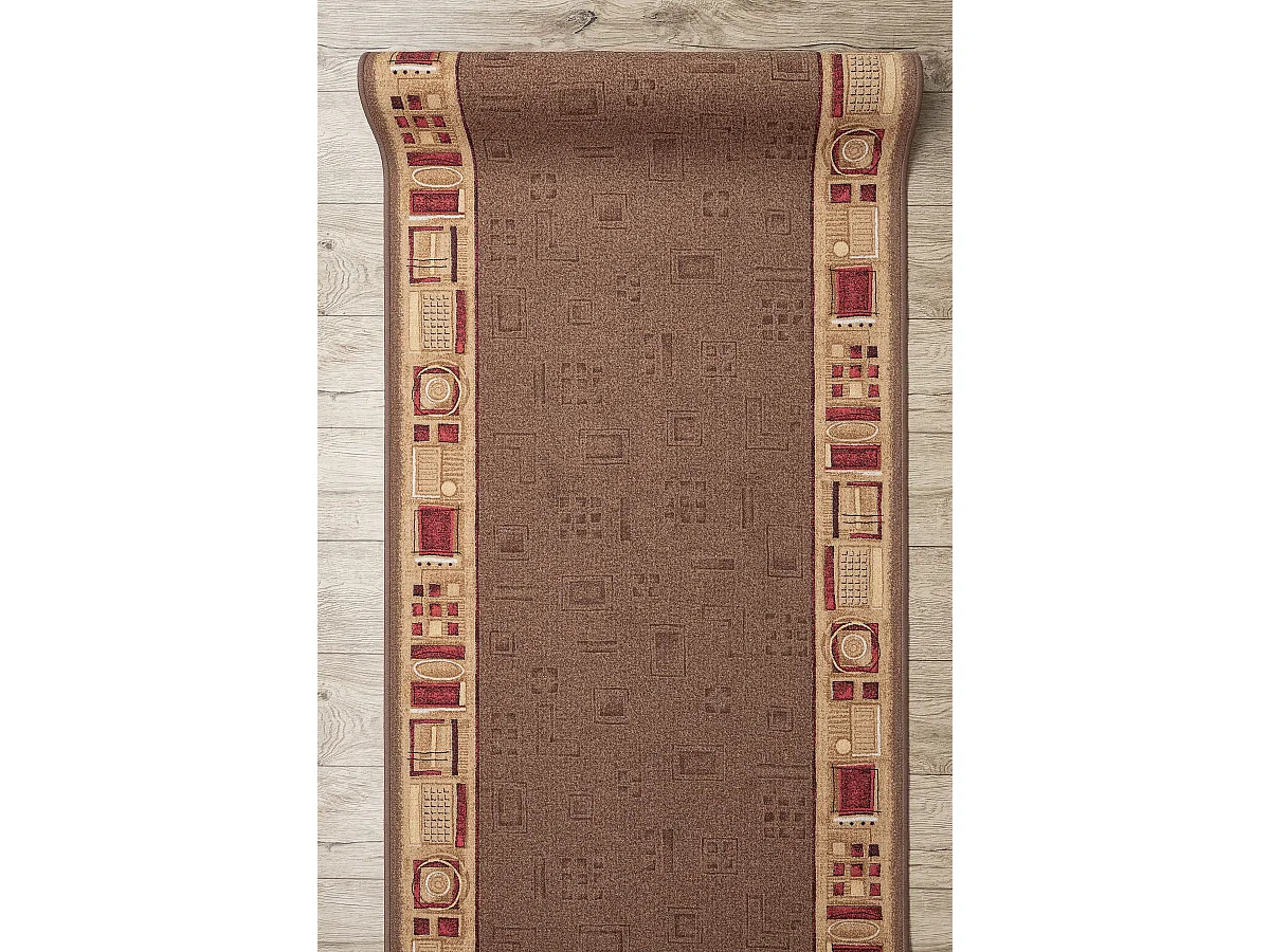 PASSATOIA GOMMATA JENA marrone 80x680 cm