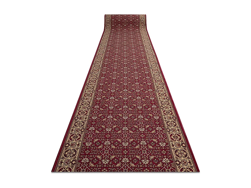 TAPIS DE COULOIR ANTIDÉRAPANT BIDJAR bordeaux 100x510 cm
