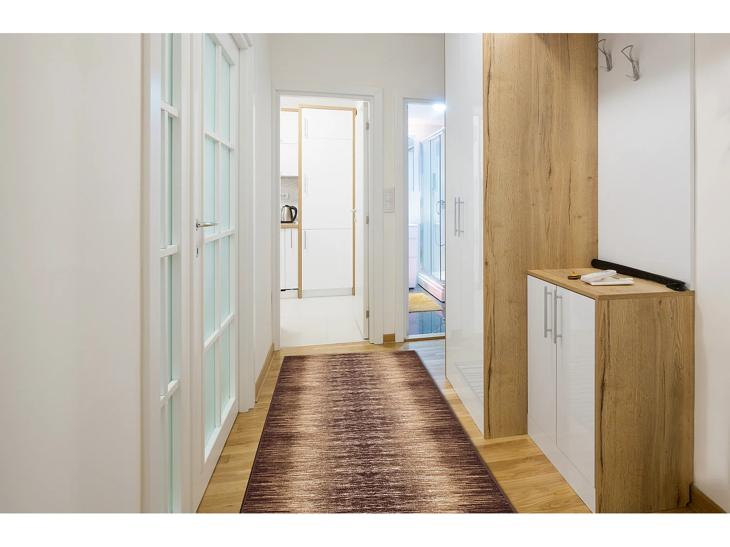 PASSATOIA gommata TOLTEC beige 67x890 cm