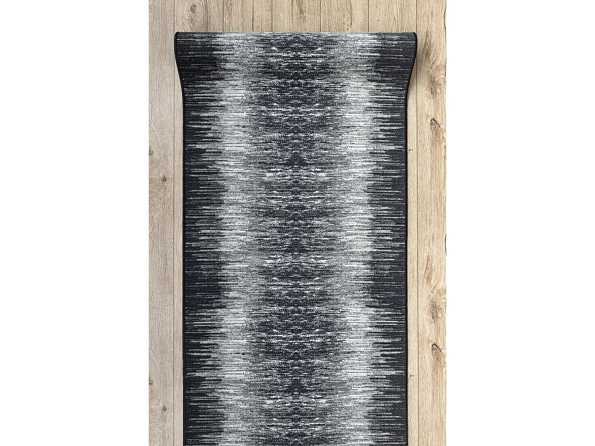 TAPIS DE COULOIR antidérapant TOLTEC gris 67x450 cm