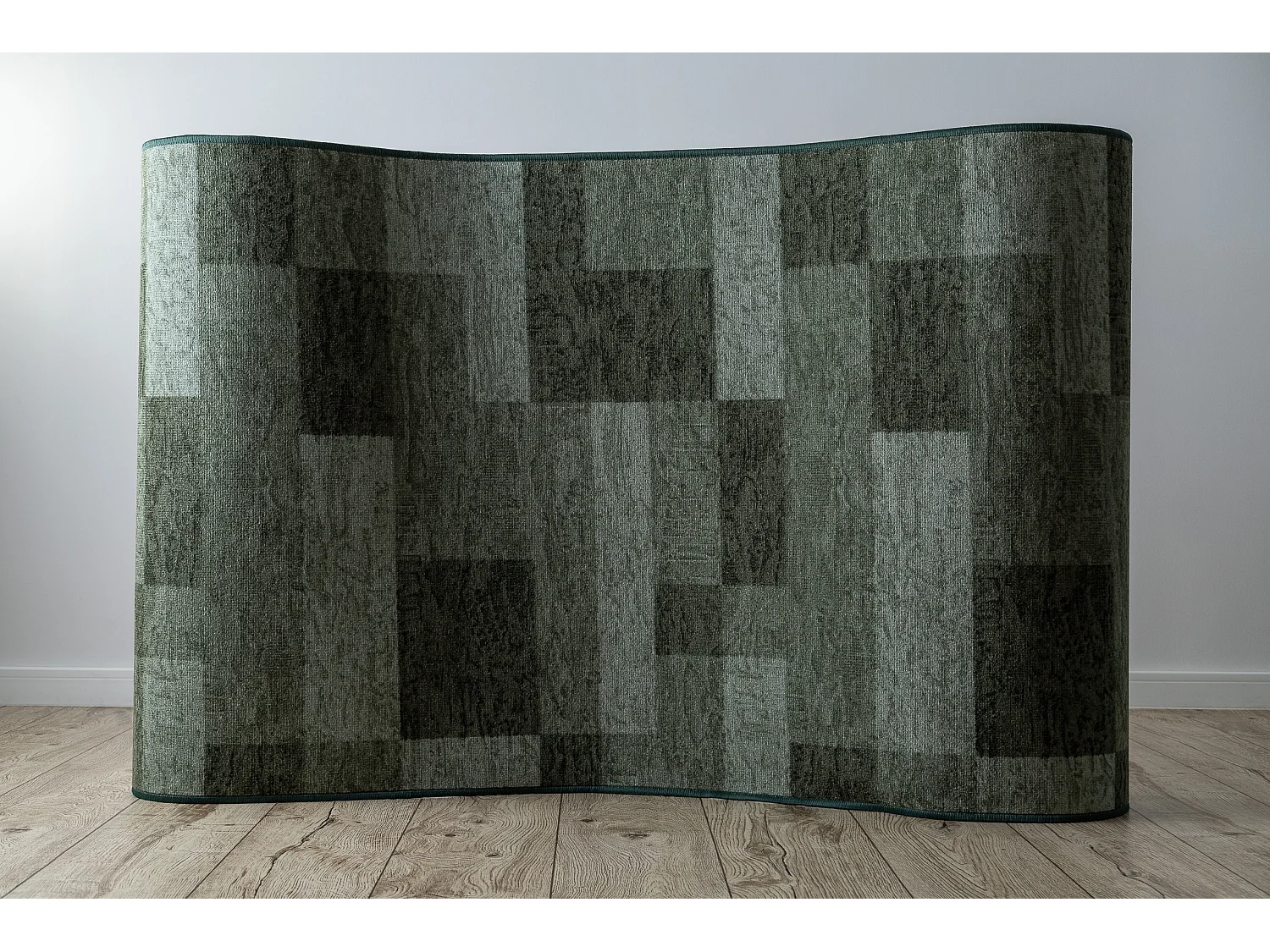 TAPIS DE COULOIR antidérapant ICONA vert 120x1150 cm