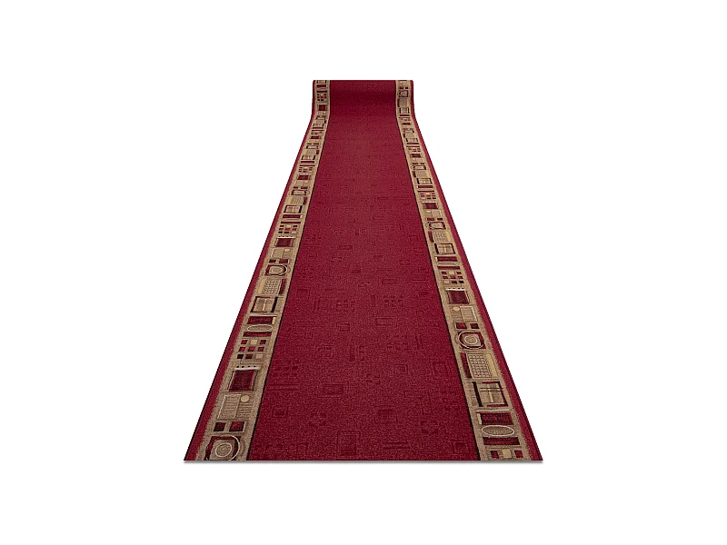 TAPIS DE COULOIR ANTIDÉRAPANT JENA bordeaux 120x100 cm