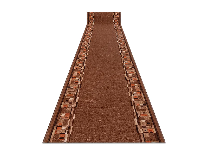 Läufer Antirutsch BOMBAY braun 80x740 cm