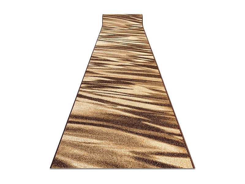 Tapis de couloir KARMEL FRYZ - ARABICA marron 80x800 cm