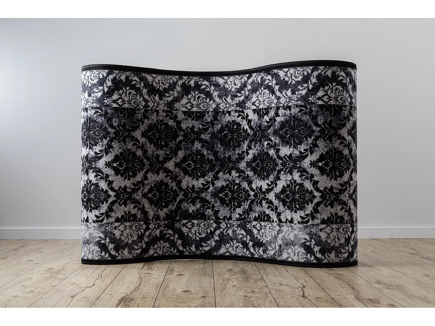 TAPIS DE COULOIR antidérapant ROMANCE gris 67x760 cm