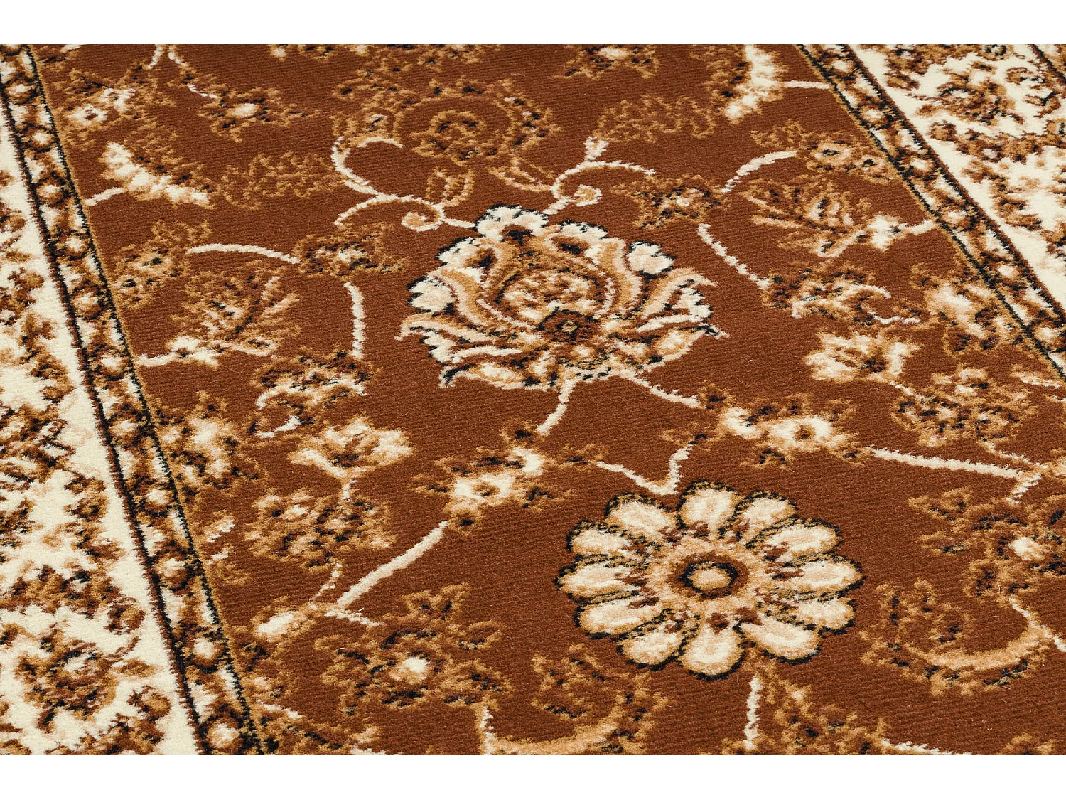 Vloerbekleding BCF MORAD Klasyk klassiek bruin 100x740 cm