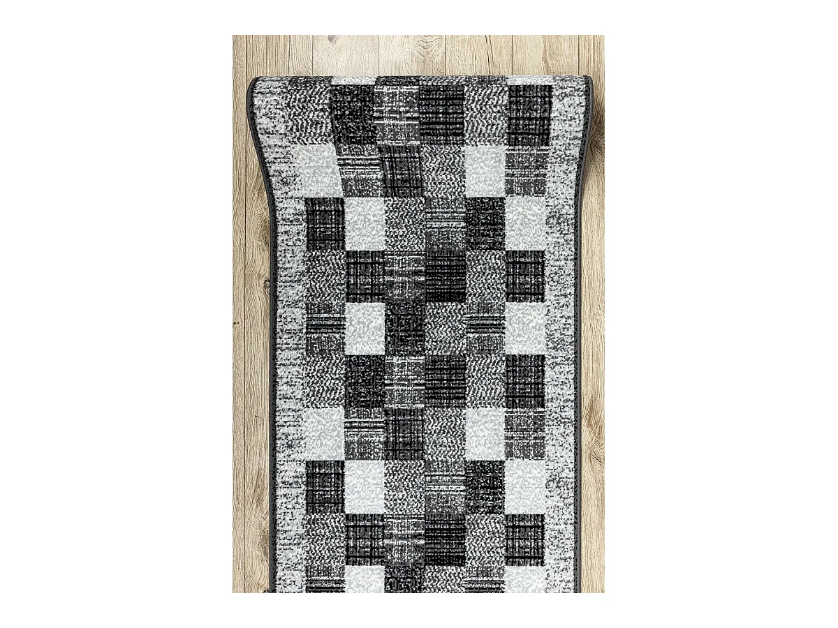 Vloerbekleding BCF RAFIA grijskleuring 70x520 cm