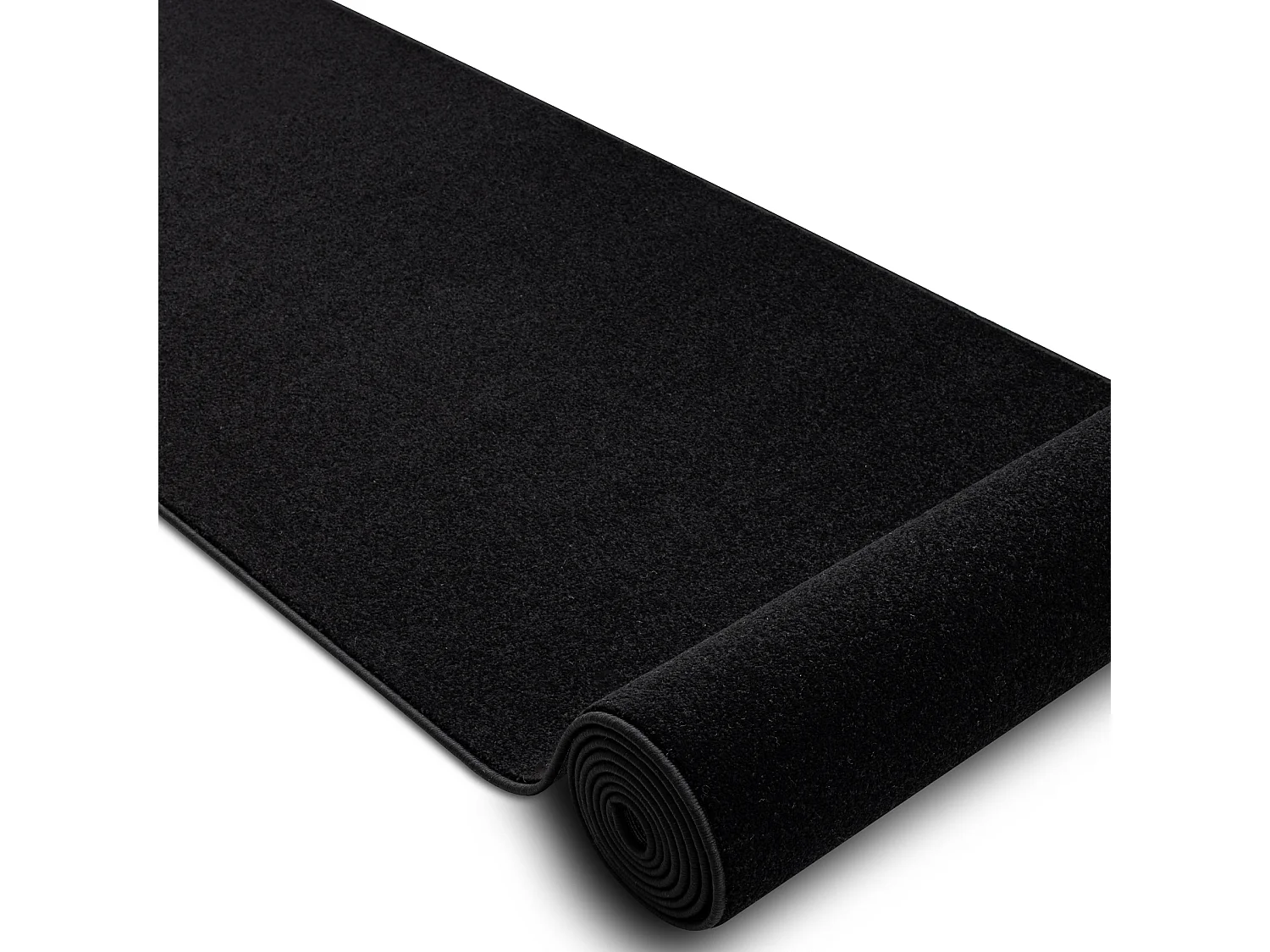 PASSADEIRA KARMEL avião, uma cor preto 160x820 cm