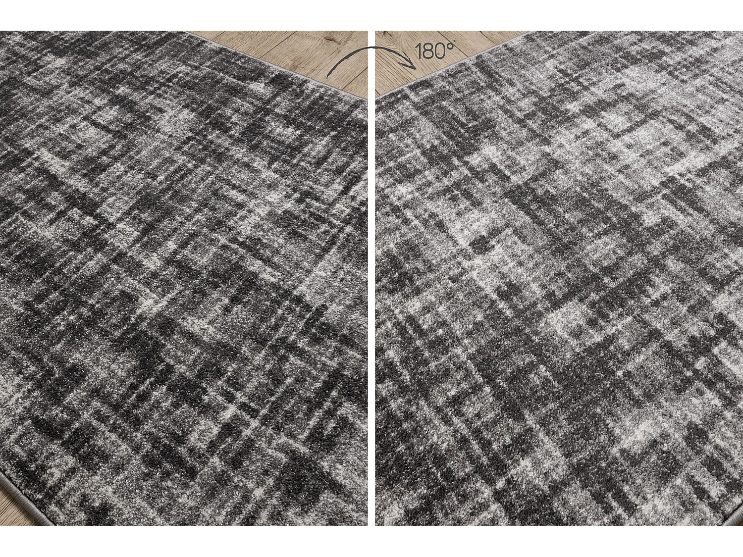 Vloerbekleding SILVER Fasti latwerk grijs 70x440 cm