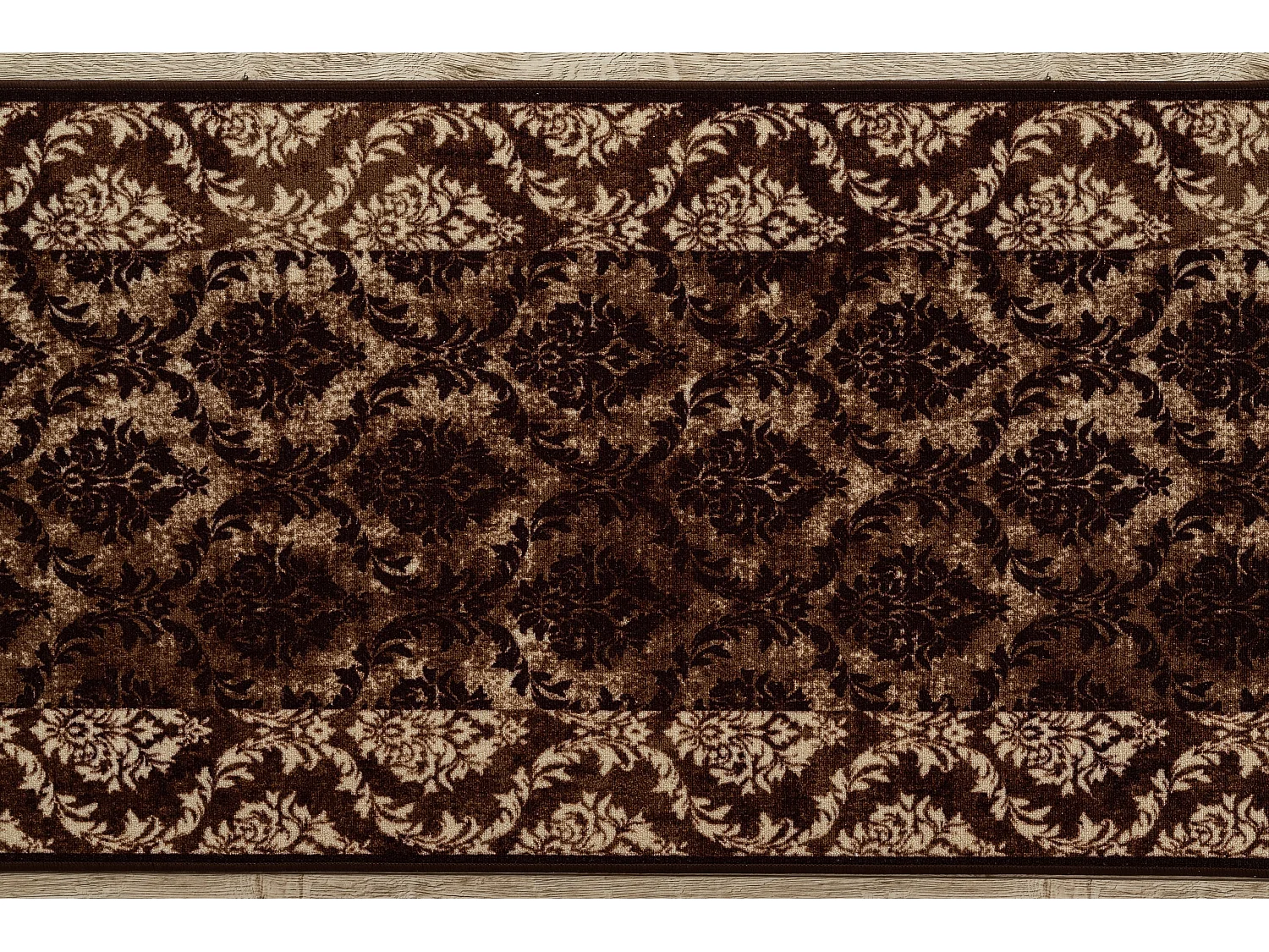 Läufer Antirutsch ROMANCE braun 67x600 cm