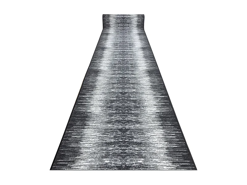 TAPIS DE COULOIR antidérapant TOLTEC gris 67x370 cm