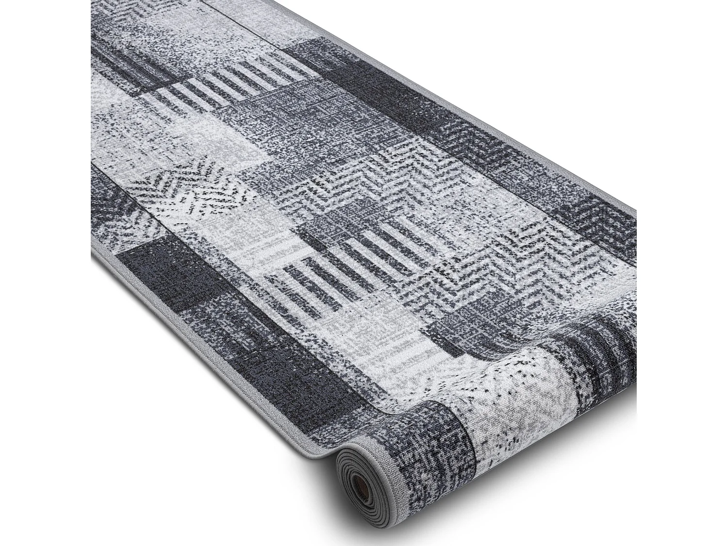 Läufer Antirutsch ESSENZA grau 67x370 cm