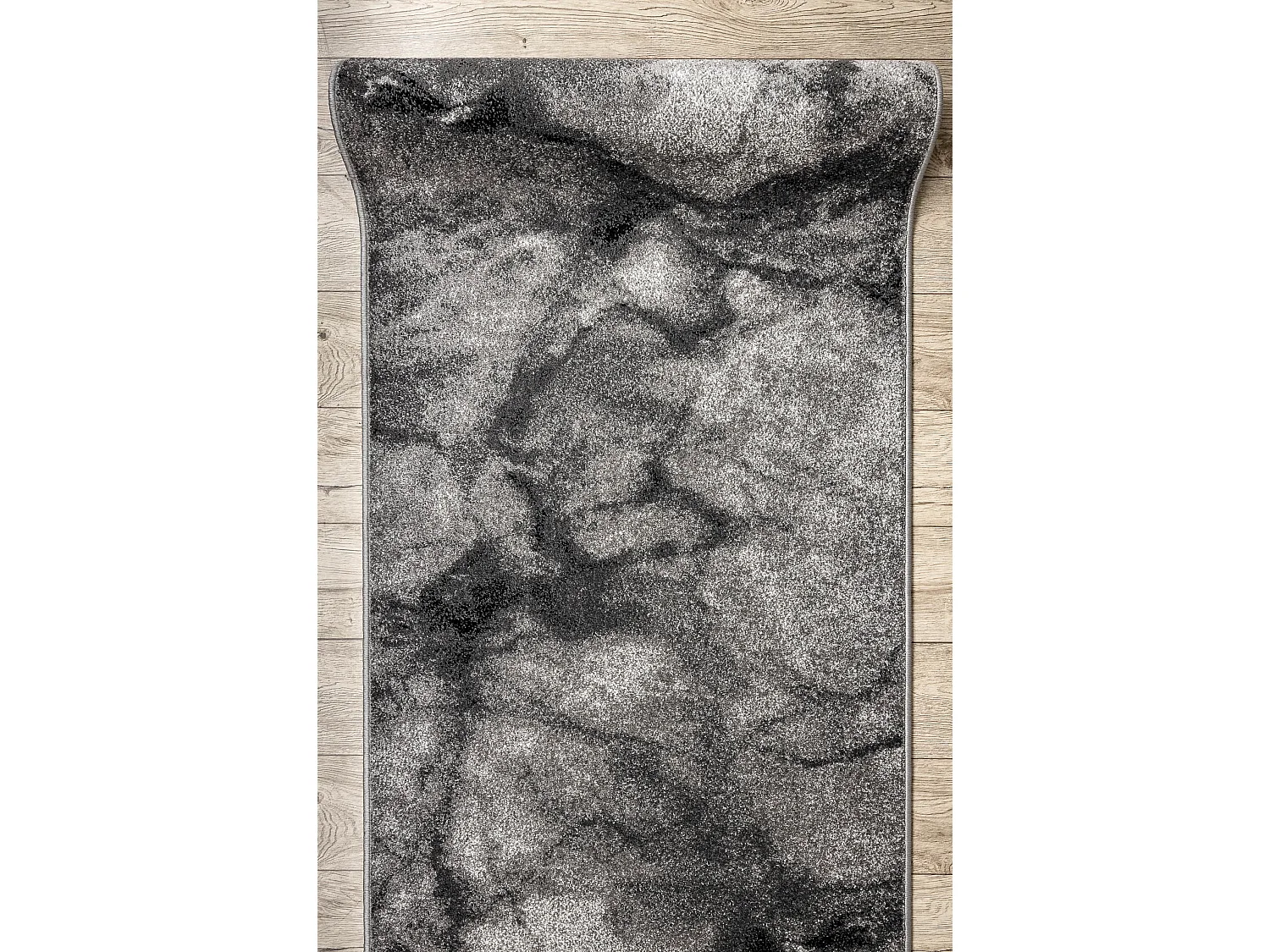 Vloerbekleding SILVER Marble marmer grijs 100x440 cm