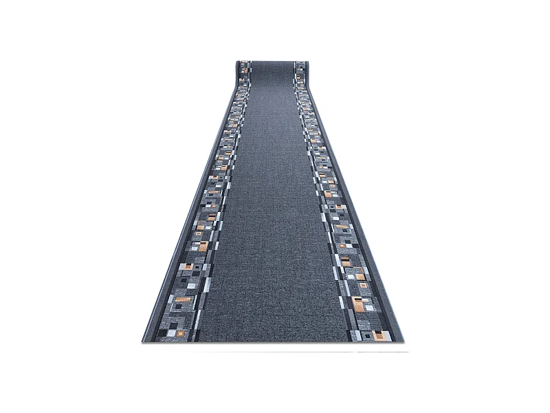 TAPIS DE COULOIR ANTIDÉRAPANT BOMBAY gris 80x900 cm