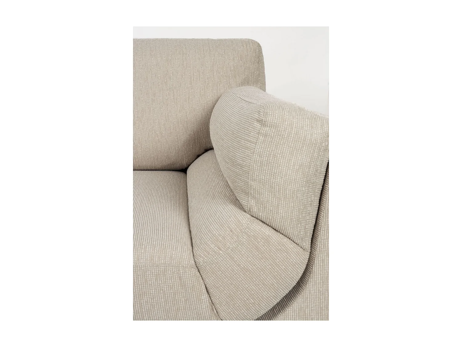 BALCONY - Canapé 3 places en tissu confortable