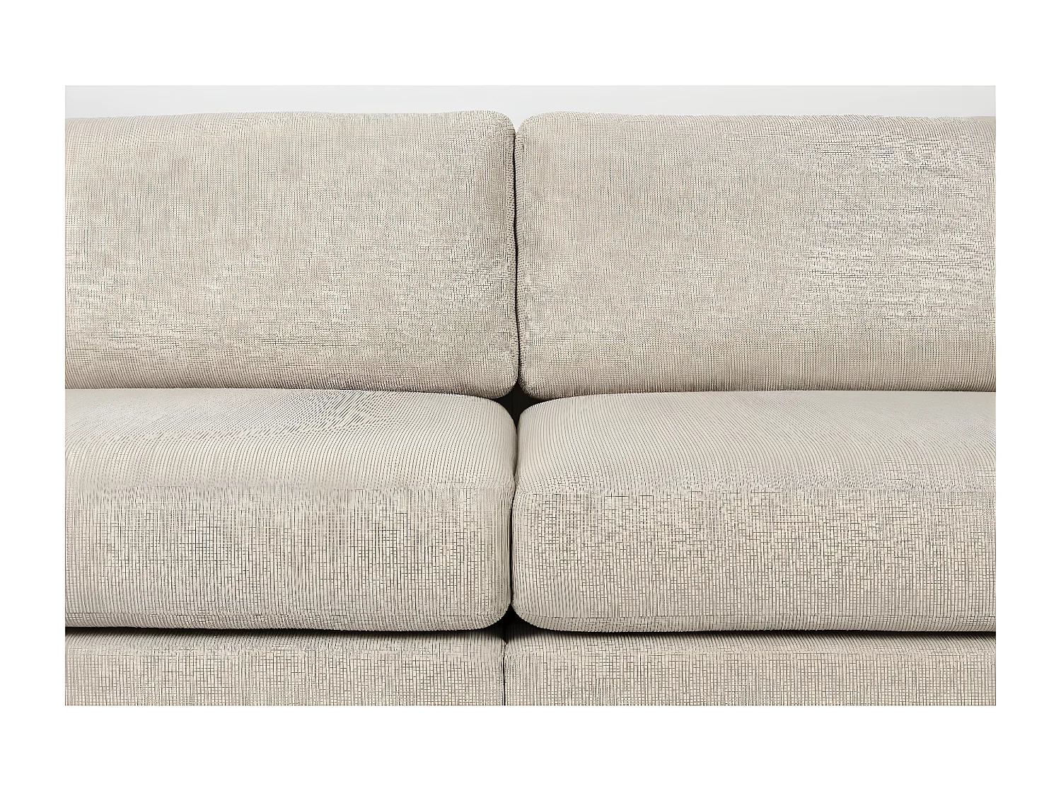 BALCONY - Canapé 3 places en tissu confortable