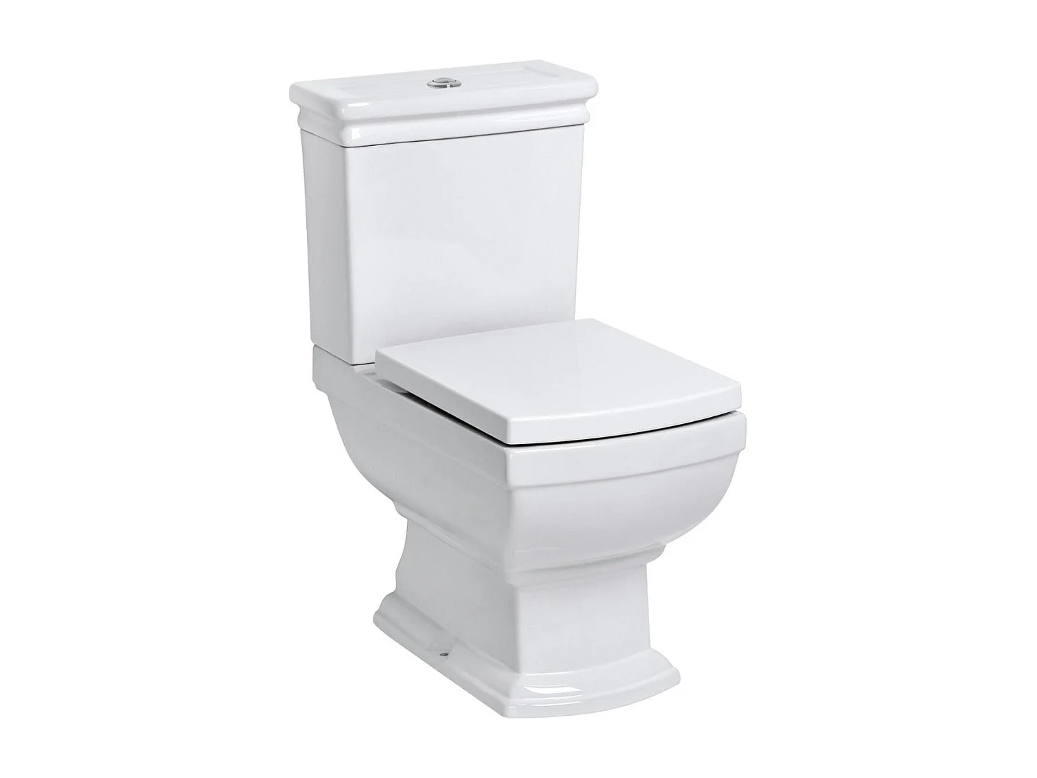 Toilette WC à poser rétro DERBY en céramique