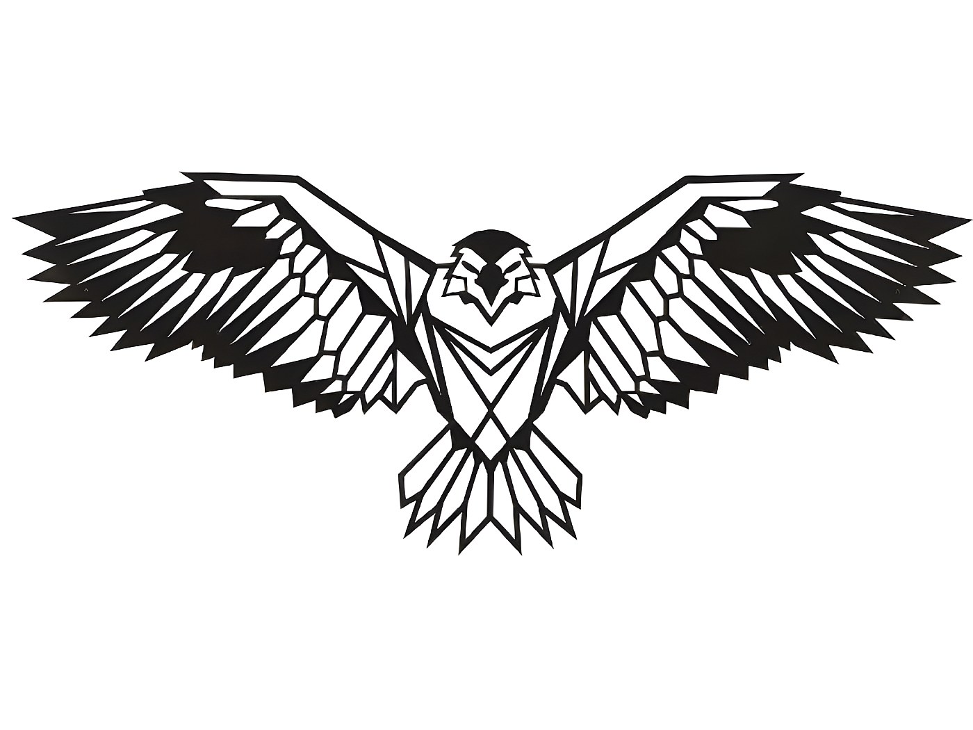 DAZBDEOCK Impression 3D Aigle Couverture Murale Décoration Maison