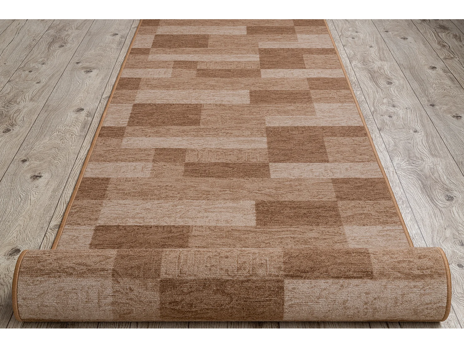 TAPIS DE COULOIR antidérapant ICONA beige 80x1350 cm