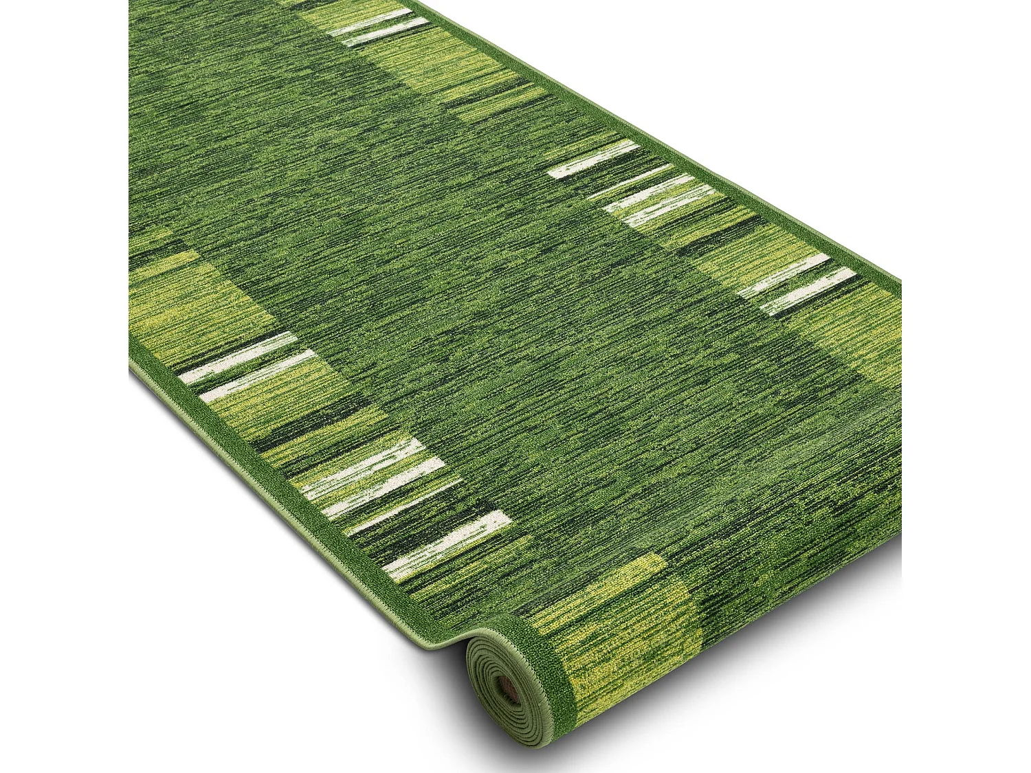 TAPIS DE COULOIR antidérapant ADAGIO vert 67x520 cm