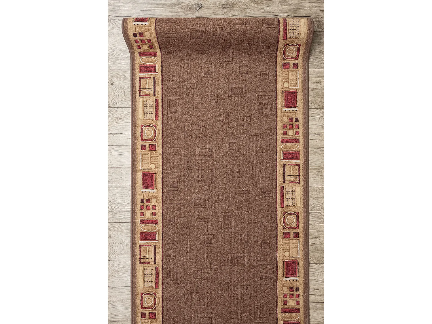 PASSATOIA GOMMATA JENA marrone 80x730 cm