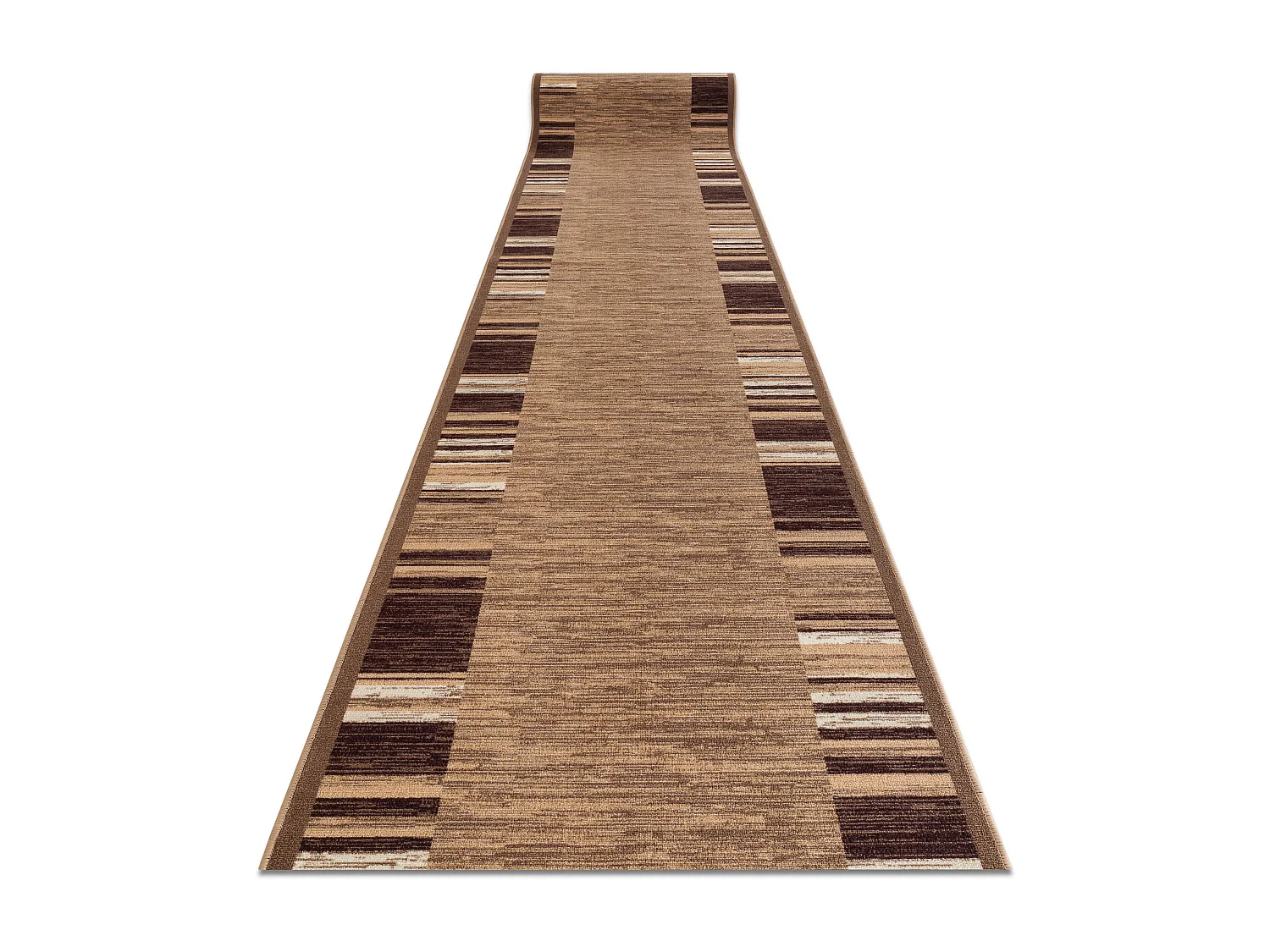 TAPIS DE COULOIR antidérapant ADAGIO beige  110x530 cm