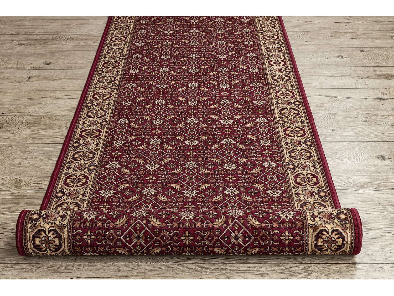 Läufer Antirutsch BIDJAR Purpur 67x260 cm