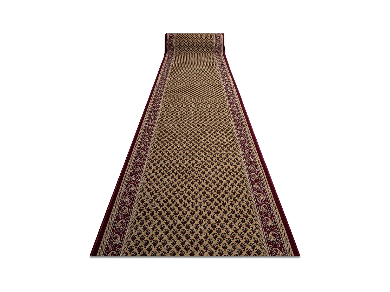 TAPIS DE COULOIR ANTIDÉRAPANT INCA beige 100x470 cm