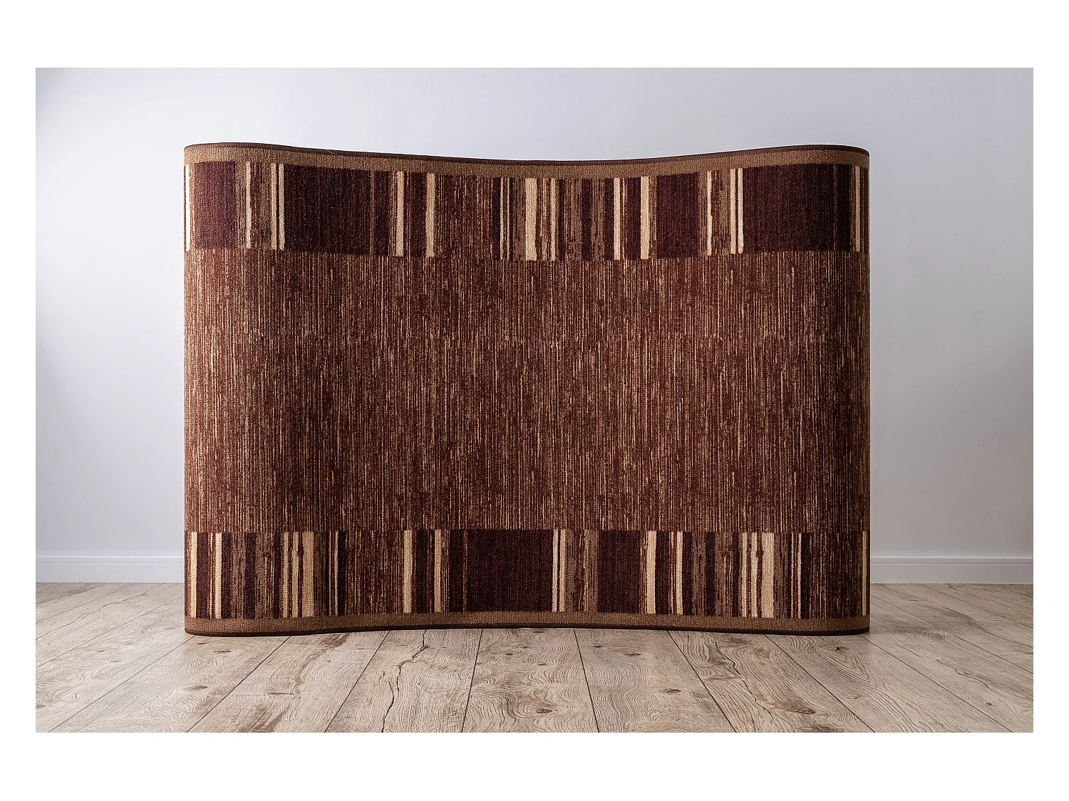 TAPIS DE COULOIR antidérapant ADAGIO marron 80x640 cm